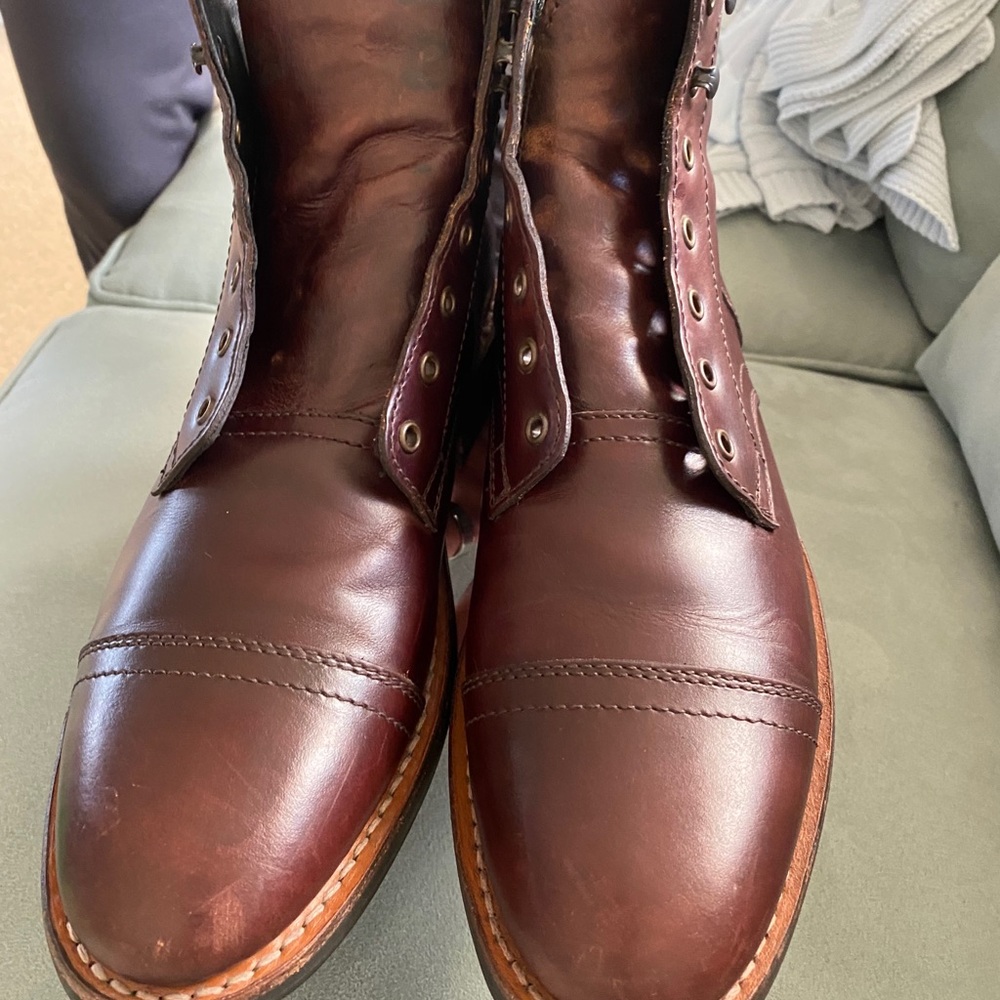 Thursday Captain Boots size 9.5 Brown